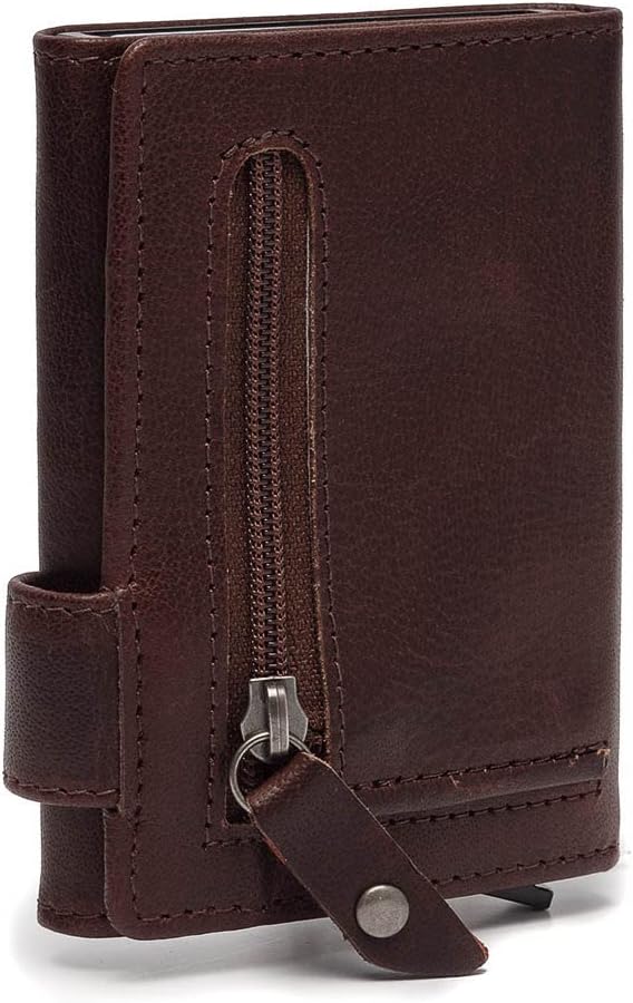 The Chesterfield Brand Portland - Kreditkartenetui 6cc 10 cm RFID Brown, Brown
