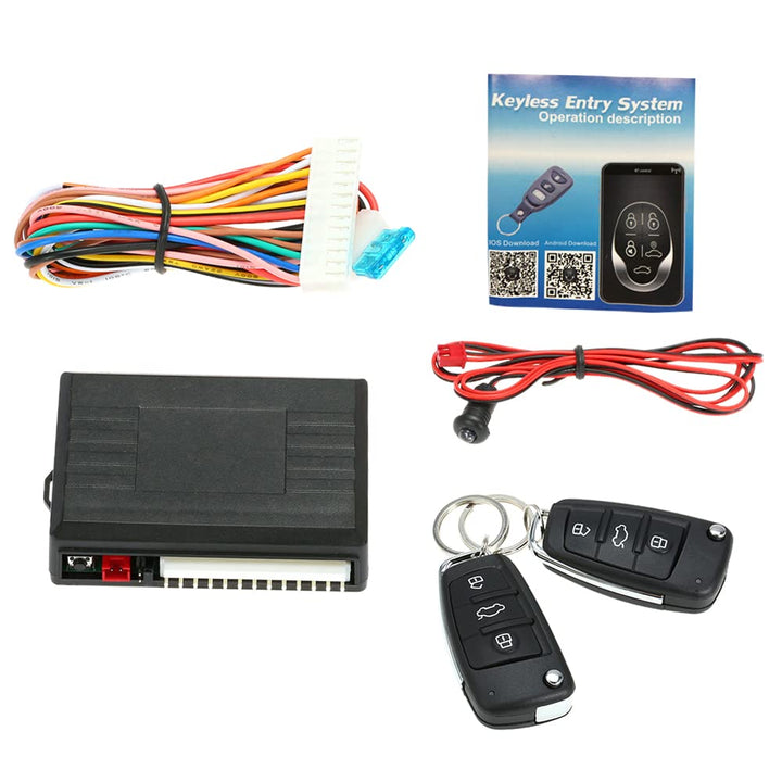 Universal Auto Funkfernbedienung Zentralverriegelungssystem mit Kofferraumentriegelung, Keyless Entr