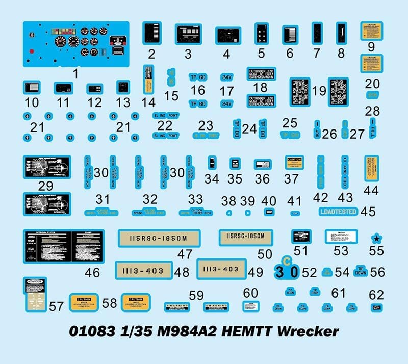 Trumpeter 01083 - M984A2 Hemtt Wrecker - massstab 1/35 - Modellbausatz