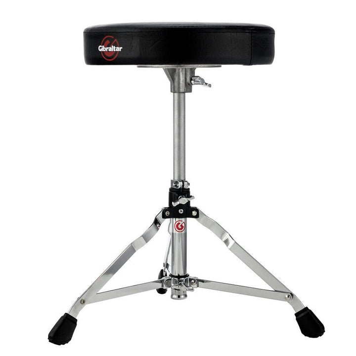 Gibraltar Schlagzeughocker, Drumhocker 5000 Series (runder SitzDurchmesser: 33cm, Vinyl Sitzfläche,