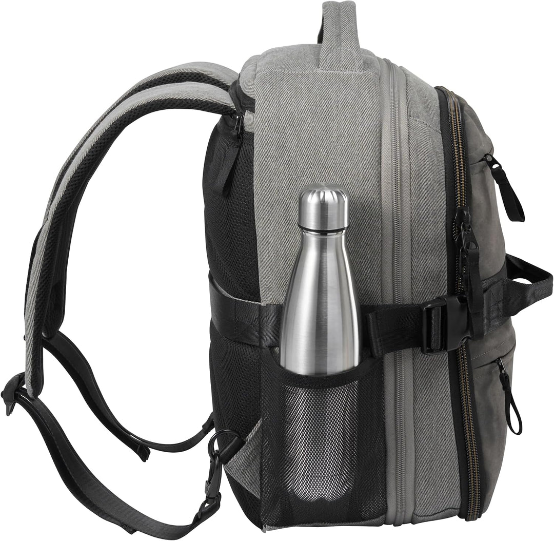 Cabin Max Handgepäck Rucksack Reiserucksack Ryanair Handgepäck 40x30x20 24L 40x30x20cm Grau Bp, 40x3