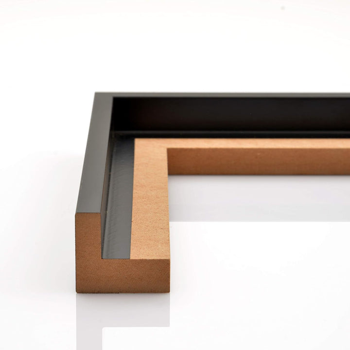 rahmengalerie24 Schattenfugenrahmen 50x100 cm alu für Leinwand Bilderrahmen Keilrahmen für Leinwände