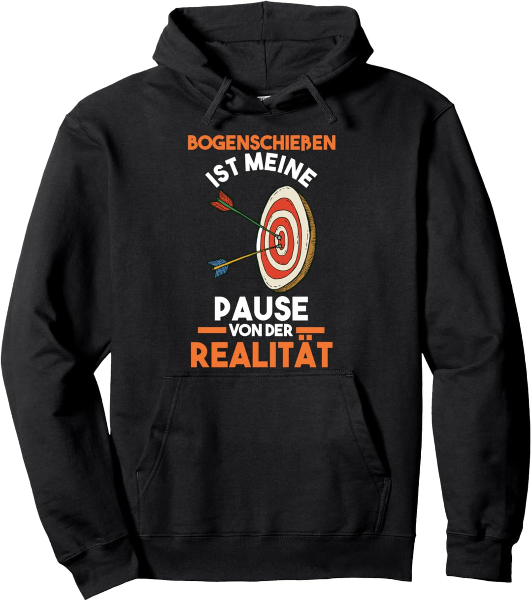 Bogenschiessen Pullover Hoodie