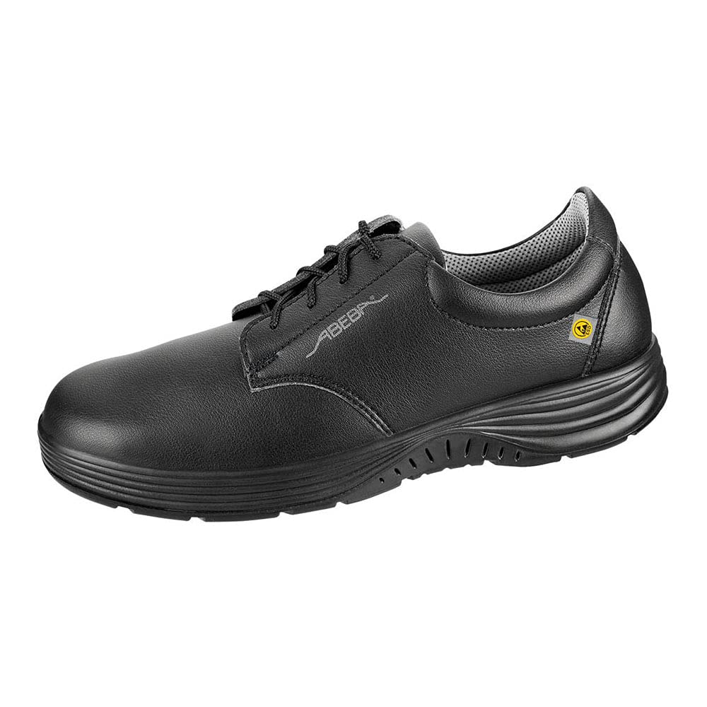 ABEBA 7131027 X-LIGHT ESD Niedriger Schuh, S2, SRC, Schwarz, Grösse 46 46 EU, 46 EU