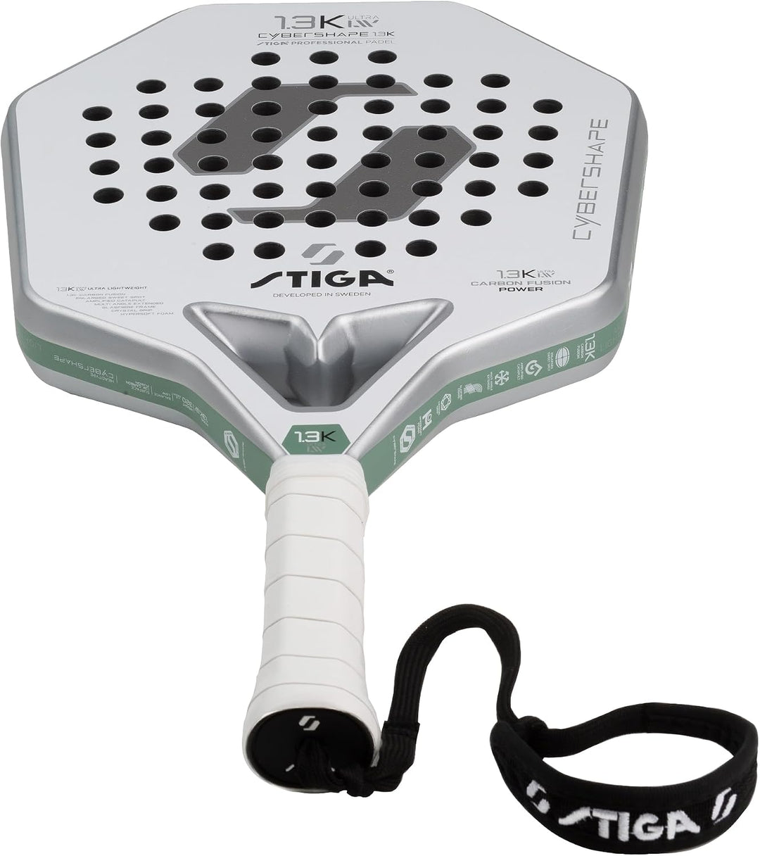 STIGA Padelschläger 1.3K Ultra Light Weight Cybershape