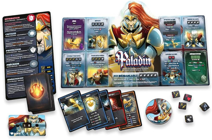 Dice Throne Staffel 1 Mönch vs Paladin