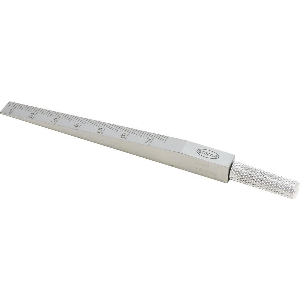 STEINLE 4671 Messkeil 0,5-7 mm Flach Spaltbreiten Estrich Messkeil Keil