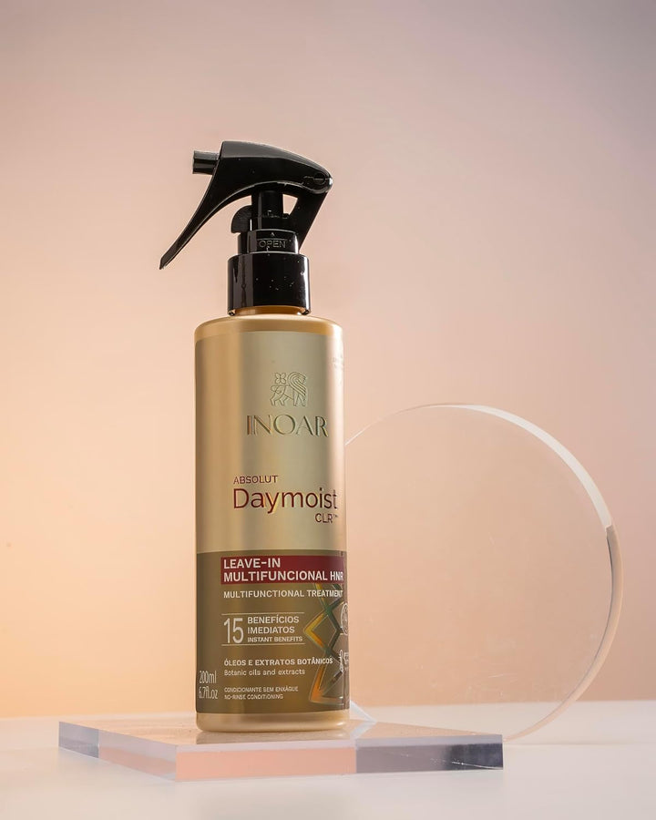 Inoar Daymoist Shampoo und Conditioner, Keratin Glättung, 1 Pack
