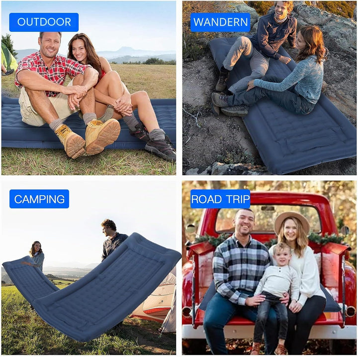 Isomatte für Camping, extra dick 12,7 cm, mit integrierter Fusspumpe Super King, Super King