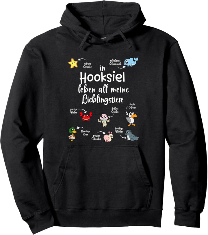 Meine Lieblingstiere in Hooksiel Pullover Hoodie