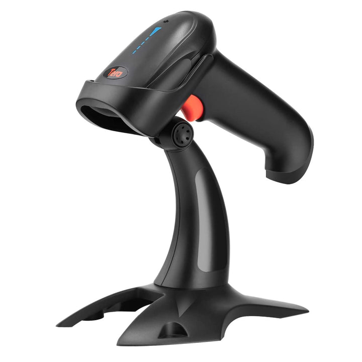 Tera Pro kabelloser 2D-Barcode-Scanner, Bluetooth, QR-Code-Leser mit Ständer, 2.200 mAh, schnelles u