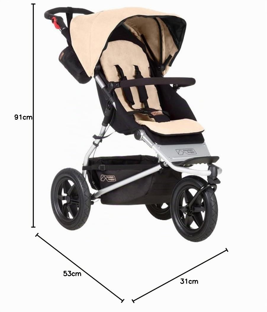 Mountain Buggy Urban Jungle Kinderwagen (2015), schwarz, schwarz