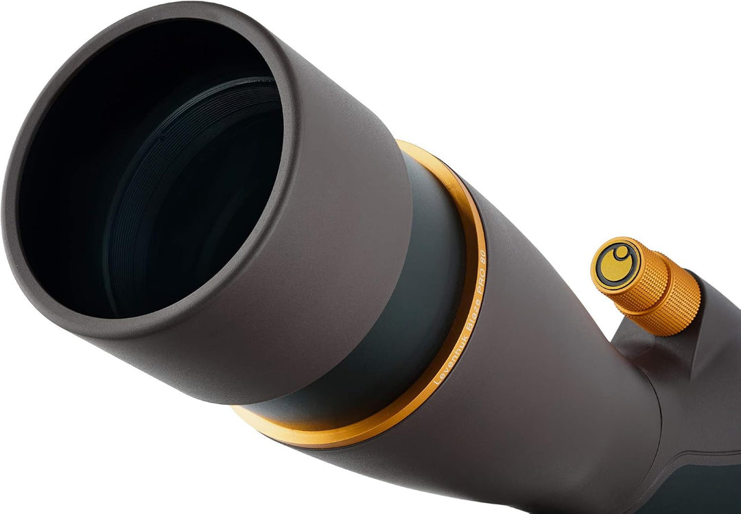 Levenhuk Blaze PRO 80 Wasserdichtes Zoom Spektiv mit Durchgehend Mehrfachvergüteter Optik, Winkeloku