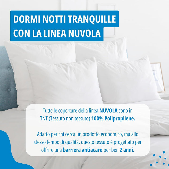 Allergosystem Cloud Travel Sets, Polyester, Keine Angabe, 90x200x20cm, 90x200x20cm
