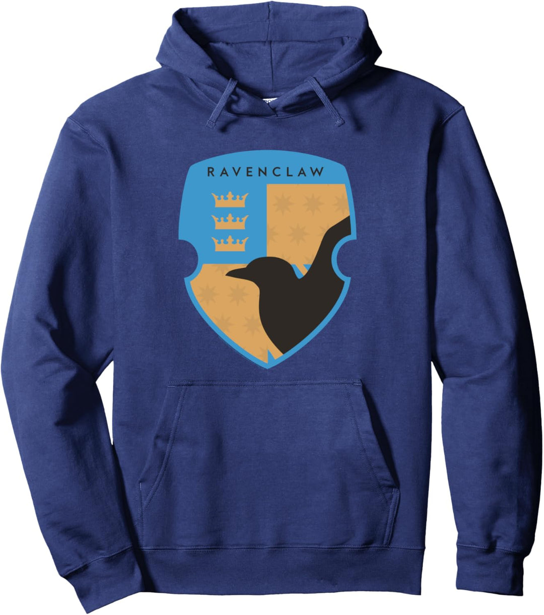 Harry Potter Ravenclaw Four Square Shield Crest Pullover Hoodie