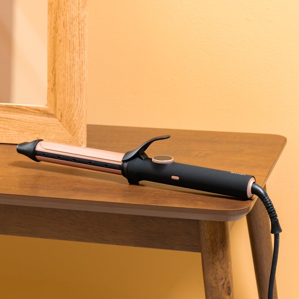 Cecotec Lockenstab Bamba SurfCare Curly Sphere. 28 mm Zylinder aus Keramik und Turmalin, Weniger Fri