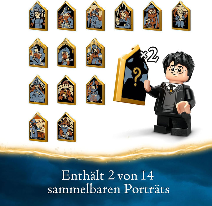 LEGO Harry Potter Adventskalender 2024, Hogwarts Fantasy-Spielzeuge für Kinder, Abenteuer-Spielset m