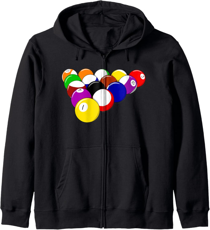 Billard Pool Kapuzenjacke