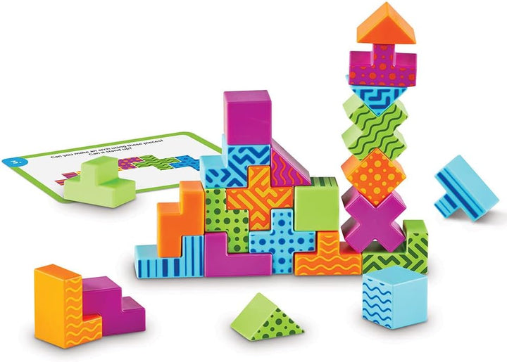 Learning Resources STEM Explorers Brainometry, ab 5 Jahren, Logikspiel für Kinder, fördert räumliche