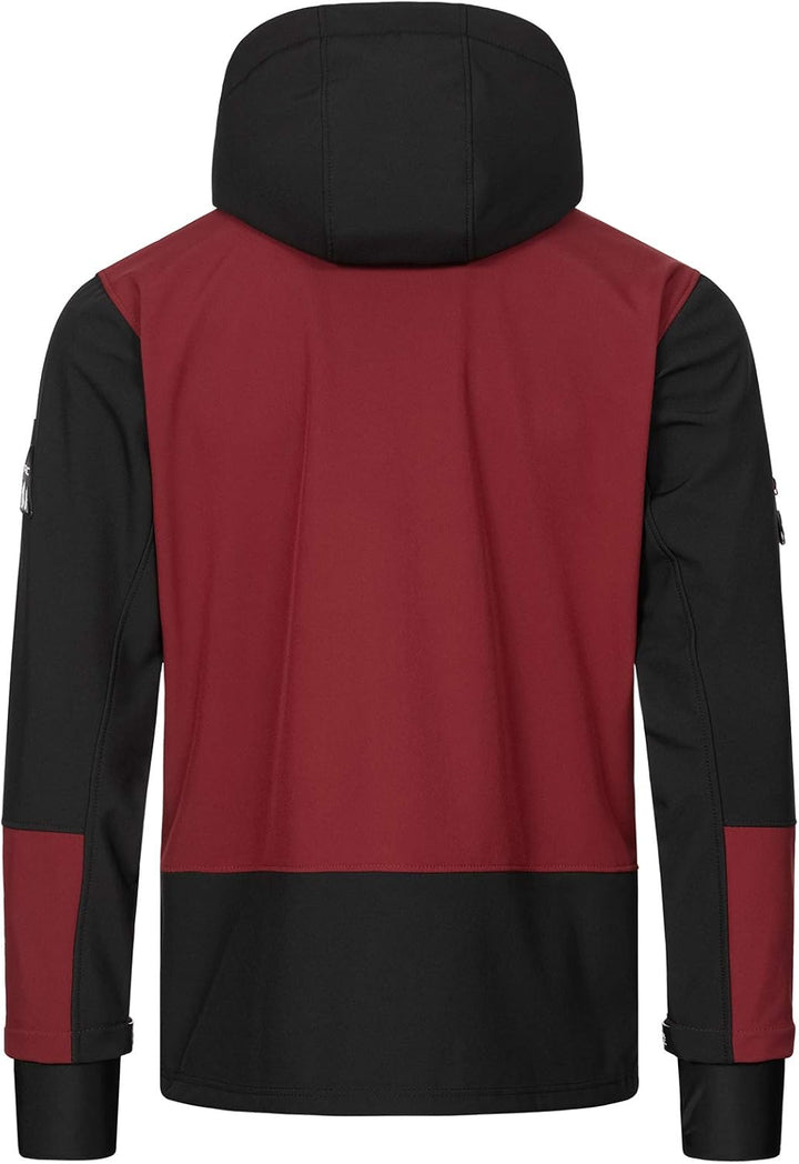 Rock Creek Herren Softshell Jacke Outdoor H-238, Schwarz