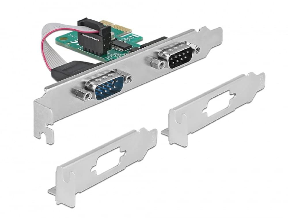 Delock PCI Express Karte zu 2 x Seriell RS-232