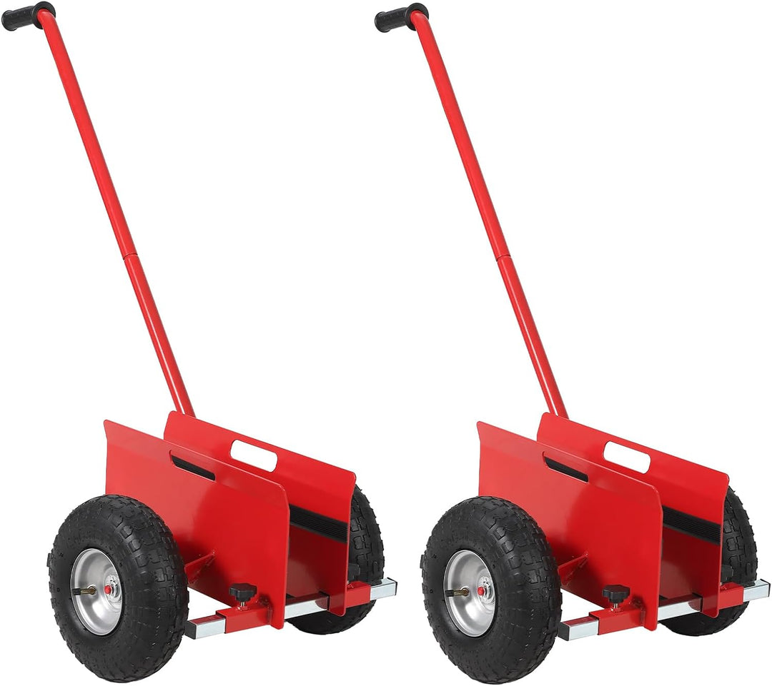 Schwerlast-Plattenroller (Panel Dolly) 300 kg – Trockenbauwagen mit verlängertem Griff, verstellbare