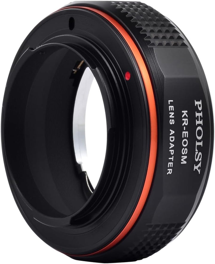 PHOLSY Objektivadapter für Konica AR Objektiv und Canon EF-M Kamera Konica-AR-EOS M, Konica-AR-EOS M