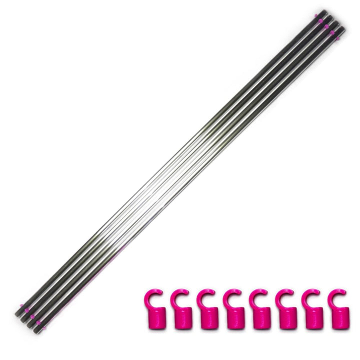 Fixture Poles | 150x150 cm | Ø16 mm Pink | Space Booster Zeltstangen Pink 150x150 cm | für Ø16 mm Ze