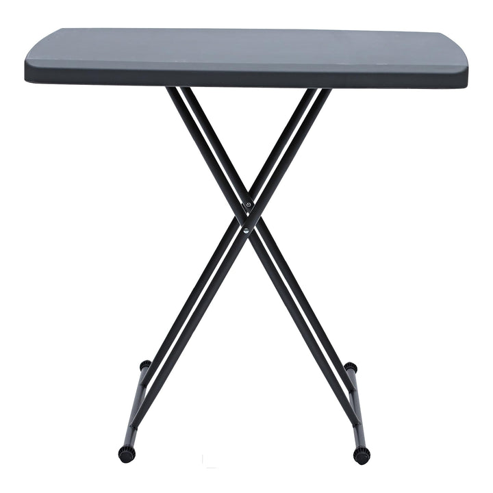 Iceberg Klapptisch, Polyethylen, anthrazit, 90 cm or Less, Anthrazit
