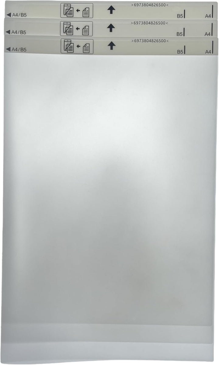 3 x Trägerblätter B12B819451, kompatibel mit tragbaren Epson-Scannern, Scannen Sie zerrissene, schwa