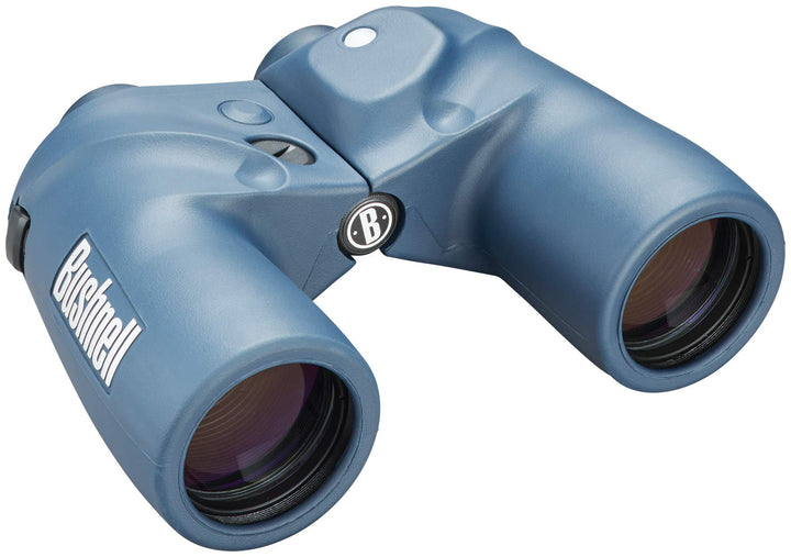 Bushnell Fernglas 7x50 Marine wasserdicht, robust, perfekt für Segeln, Bootsfahrten, MIT Kompass, 13