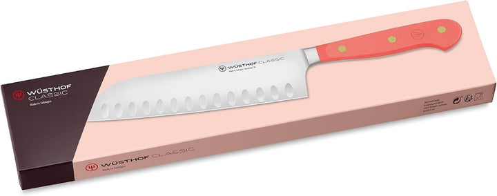 WÜSTHOF Classic Santoku 17 cm, Coral Peach (Orange) Coral Peach 17 cm, Coral Peach 17 cm