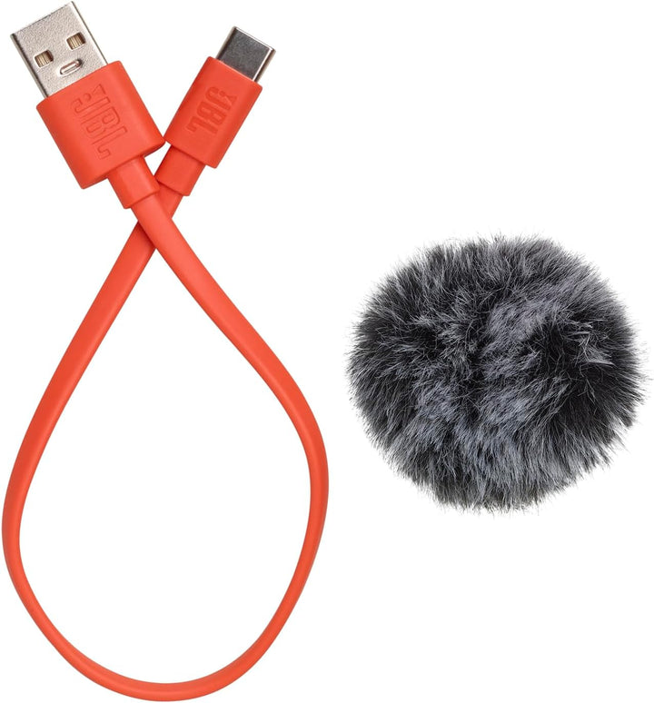 JBL Quantum Stream Wireless Mikrofon – Kabelloses Streaming-Mikrofon mit USB-C Anschluss für Android