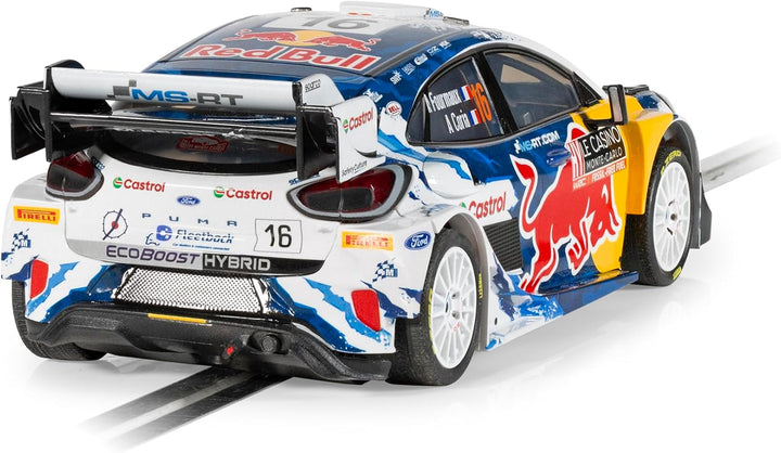 Scalextric C4569 Ford Puma Rally1 – Monte Carlo 2024 Slotcar Ford Puma Rally1 - Monte Carlo 2024, Fo