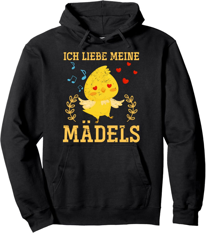 Niedliches Hühner Tiermotiv Frauen Geschenkidee Huhn Pullover Hoodie