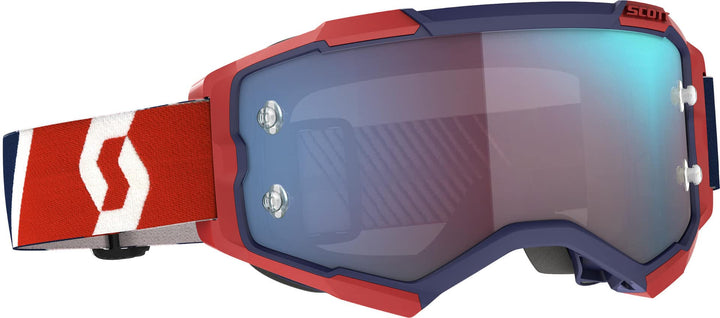 Scott Unisex 272828 Brille Einheitsgrösse Rot Blau, Einheitsgrösse Rot Blau