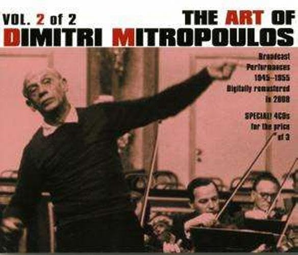 Dimitri Mitropoulos - Broadcast Performances 1945-1955, Audio-CD