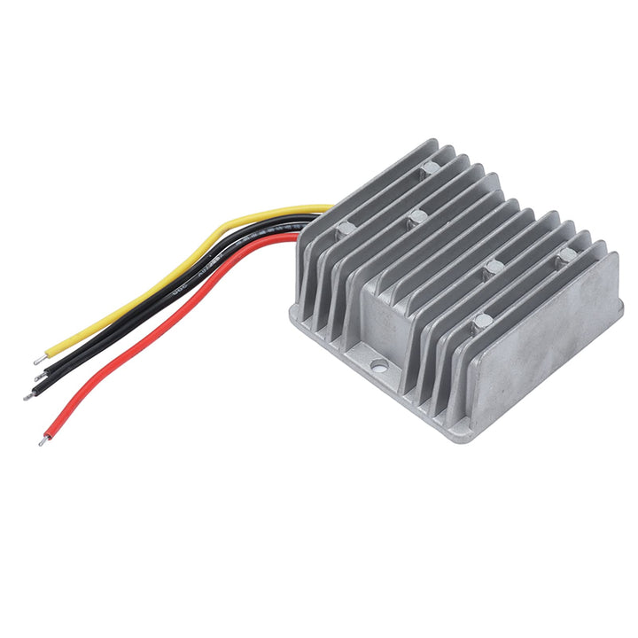 DC-DC Spannungswandler 24V auf 13,8V, 10A, IP67 Wasserdicht, 96% Effizienz, Aluminiumgehäuse, für La