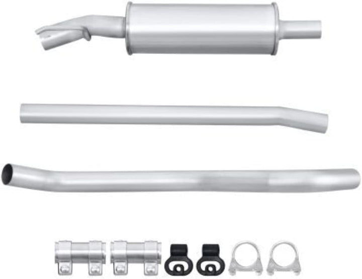 HELLA 8LB 366 021-201 Vorschalldämpfer - Easy2Fit® Kit - vorne - dreiteilig - Set mit Anbauteilen