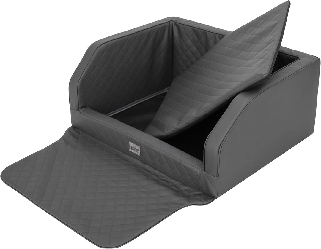 Hundeautositz, Hundebox, Hundebett, Transportboxen, Rückbank, Hundedecke, Kofferraum, für grosse und