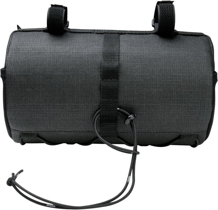 Topeak Unisex – Erwachsene Tubular Lenkertasche 3,8L Schwarz, 3,8L Schwarz