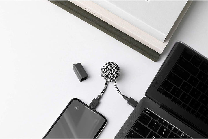 Native Union Key Cable USB-C auf Lightning – Strapazierfähiges Lightning auf USB-Ladekabel mit Schlü
