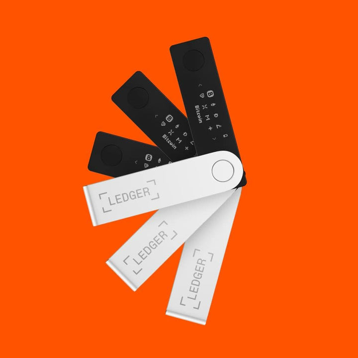 Ledger Familienpaket X: 3 Ledger Nano X Hardware-Wallets für Krypto