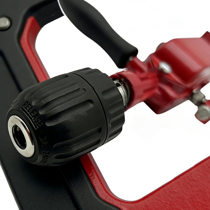 Doppelzahnrad-Handbohrer, Handbohrer, Spannfutter 0,8–10 mm, geeignet für Holz, Kunststoff und weich