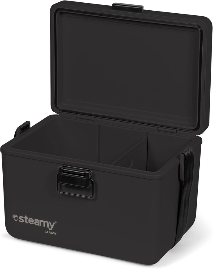 Steamy Classy 12 Kühlbox mit Schultergurt, 12 Liter, Raven Black