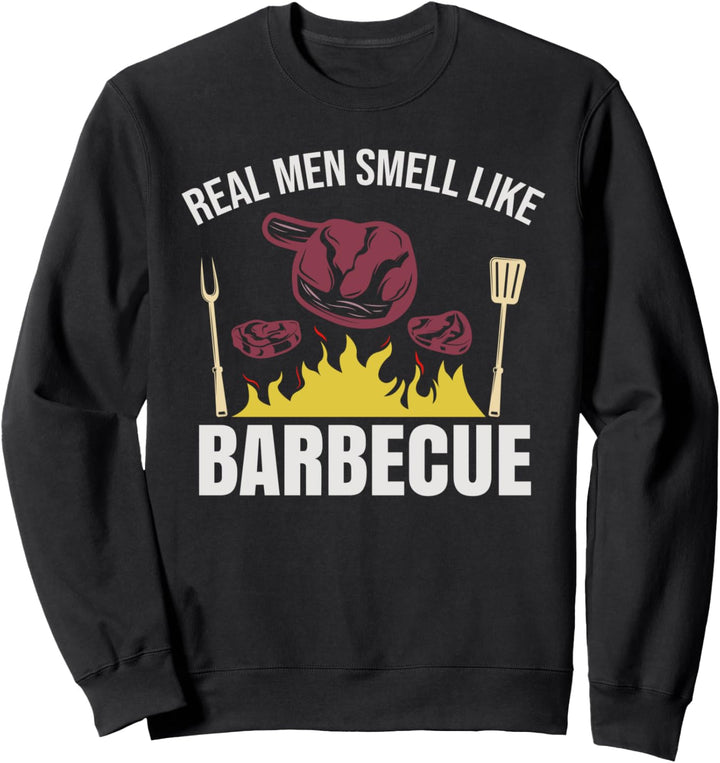 Barbecue Männer Grillparty Männertag Lustiges Grillen Sweatshirt