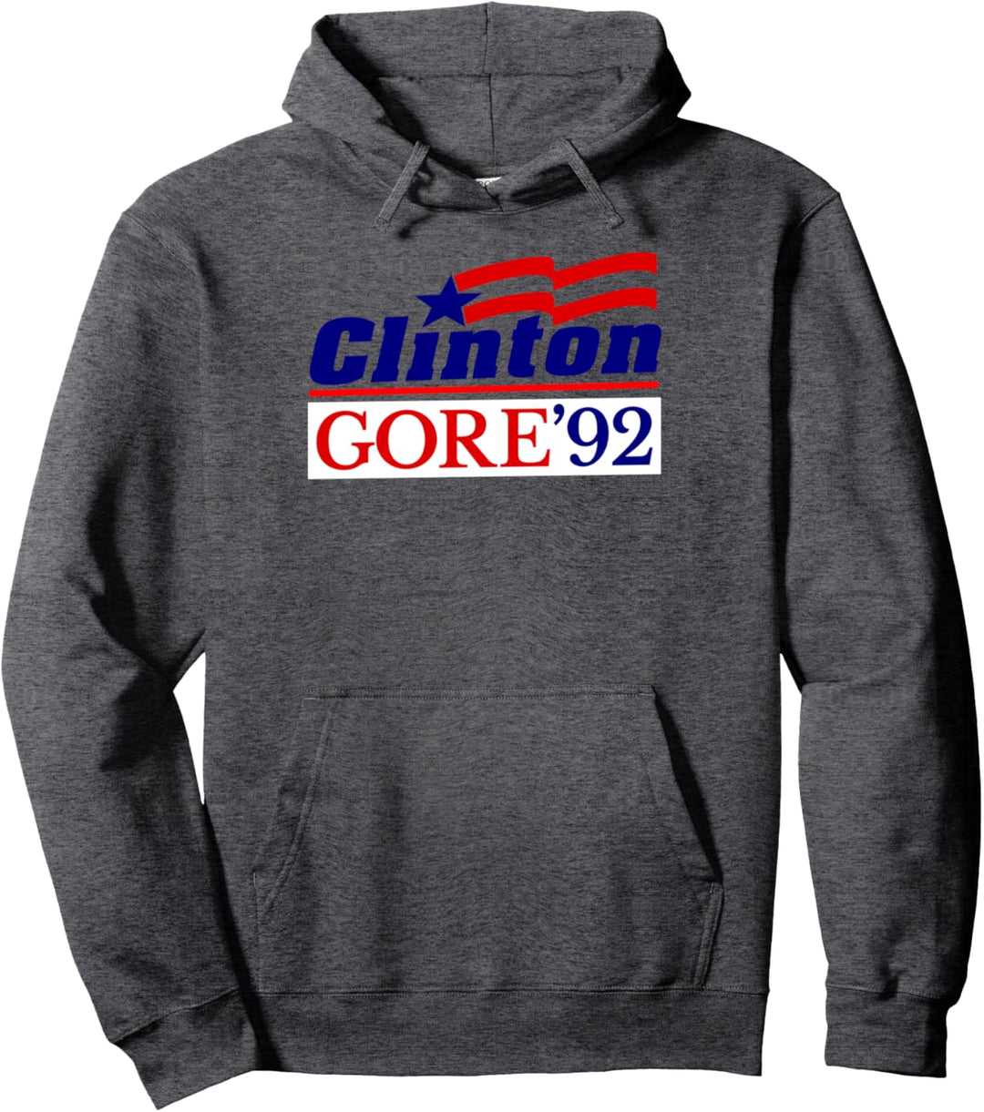Clinton Gore Vintage Politischer Bill Clinton 92 Pullover Hoodie