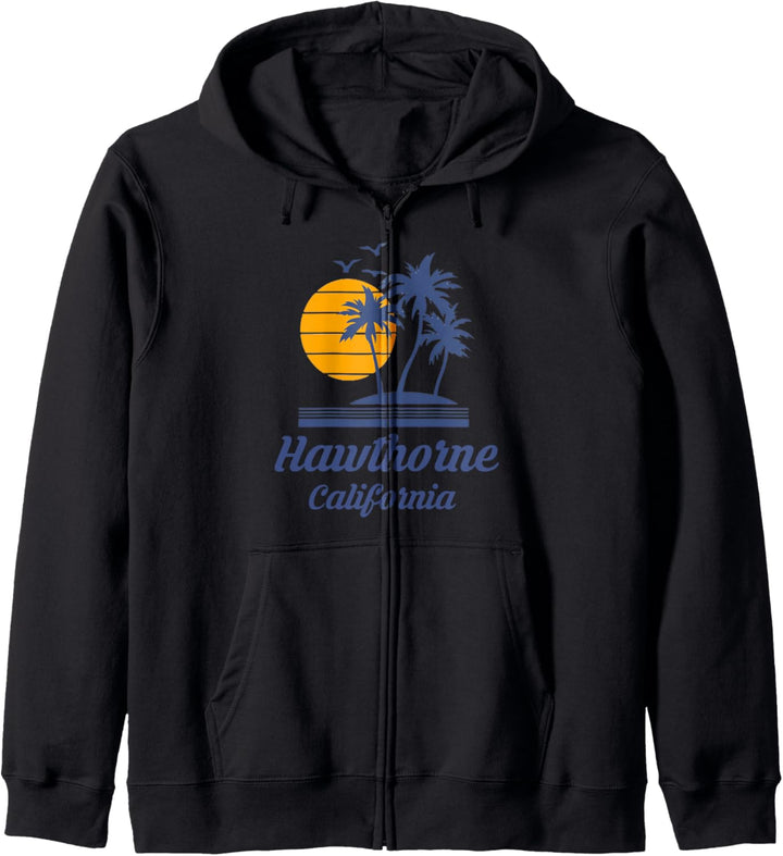 Hawthorne California CA Beach City Kapuzenjacke