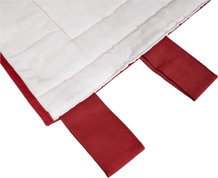 LINDER 0509/69/807/160 Monaco Kopfteil, wattiert, Polyester/Baumwolle, 85 x 160 cm, Rot