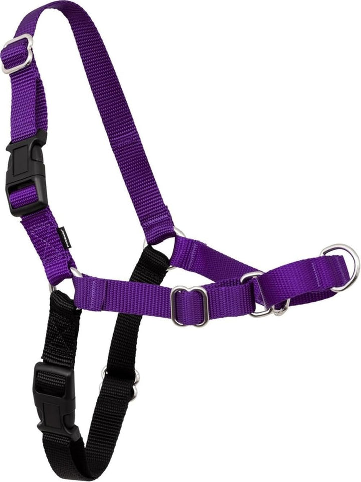 PetSafe Easy Walk Hundegeschirr. schwarz/silber Medium/Large, schwarz/silber Medium/Large